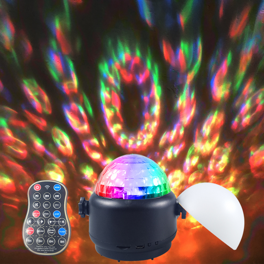 New Bluetooth water print light + small night light P51001-DQ300